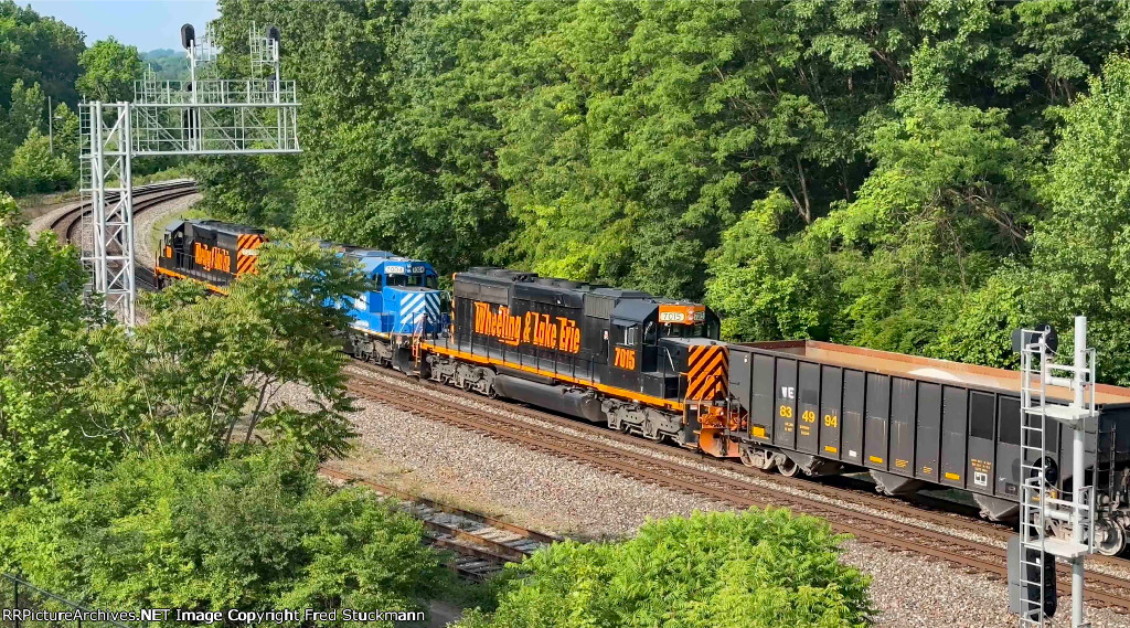 WE 7015 is shoving by me.